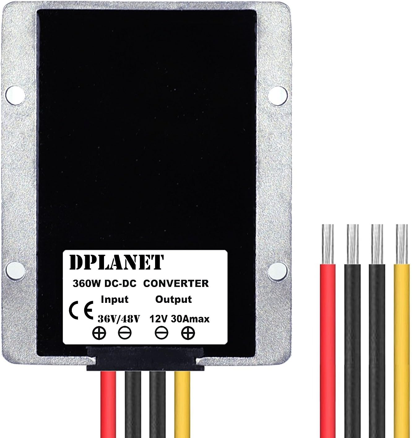 DPLANET 30A 360W 12v Golf Cart 48V 36V to 12V Converter Voltage Regulator Golf Cart Voltage Converter Waterproof: Home Audio & Theater