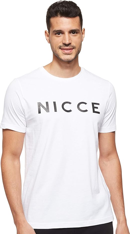 Nicce Original Logo TShirt White L (4244in) (CTS50002) Amazon.co