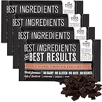 Barry Callebaut, Chocolate Chunks - Dark Chocolate Chunks for Baking, Certified Kosher, Gluten-Free, Dairy-Free, Nut…