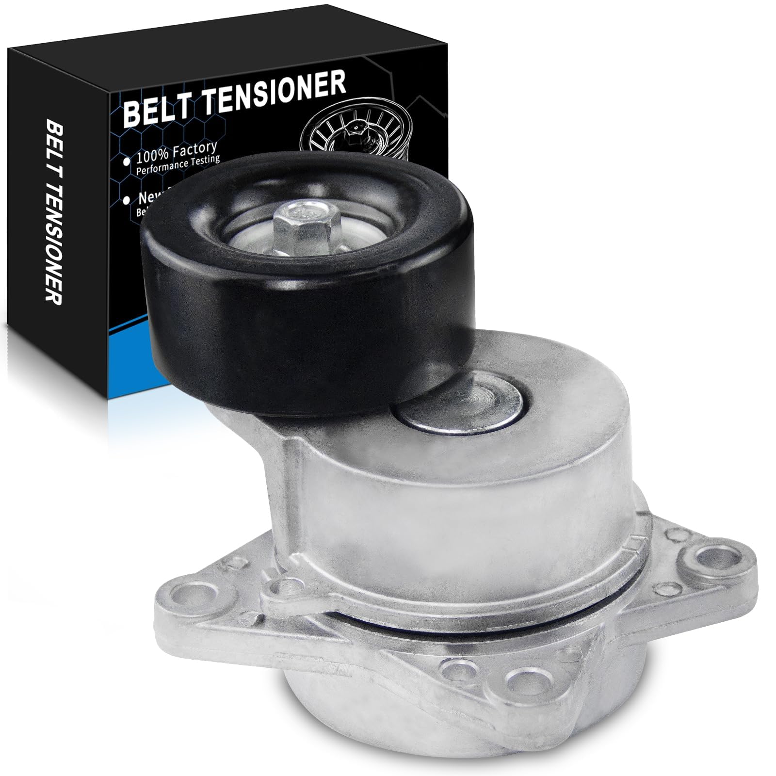 Photo 1 of **It is used, missing a part, and it is not known if it works 100%.***SZKAIDAG Belt Tensioner Assembly with Pulley for:-Nissan Armada 2017-2022 NV2500 NV3500 2012-2021 Titan 2017-2022 5.6L,4.0L for:-Infiniti Qx56 2011-2013 Qx80 2014-2022 OE#39335 119551LA