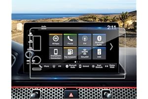 Coleya 2022-2025 2026 Civic Screen Protector for Honda Civic (Si/Type R/Sport Touring Hybrid/Sport Touring/Touring) 9-inch Touchscreen, 9H Tempered Glass 2024 2025 Civic Sedan Hatchback Accessories 9"