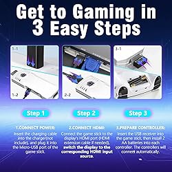 Upgrade Retro Game Stick Pro, Wireless Retro Gaming