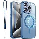 ROYBENS for iPhone 15 Pro-Max Matte Clear Case