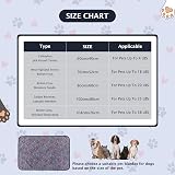 BVAGSS 6 Pack Small Dog Blanket Paw Print Fleece 104x76 cm Blue view 7