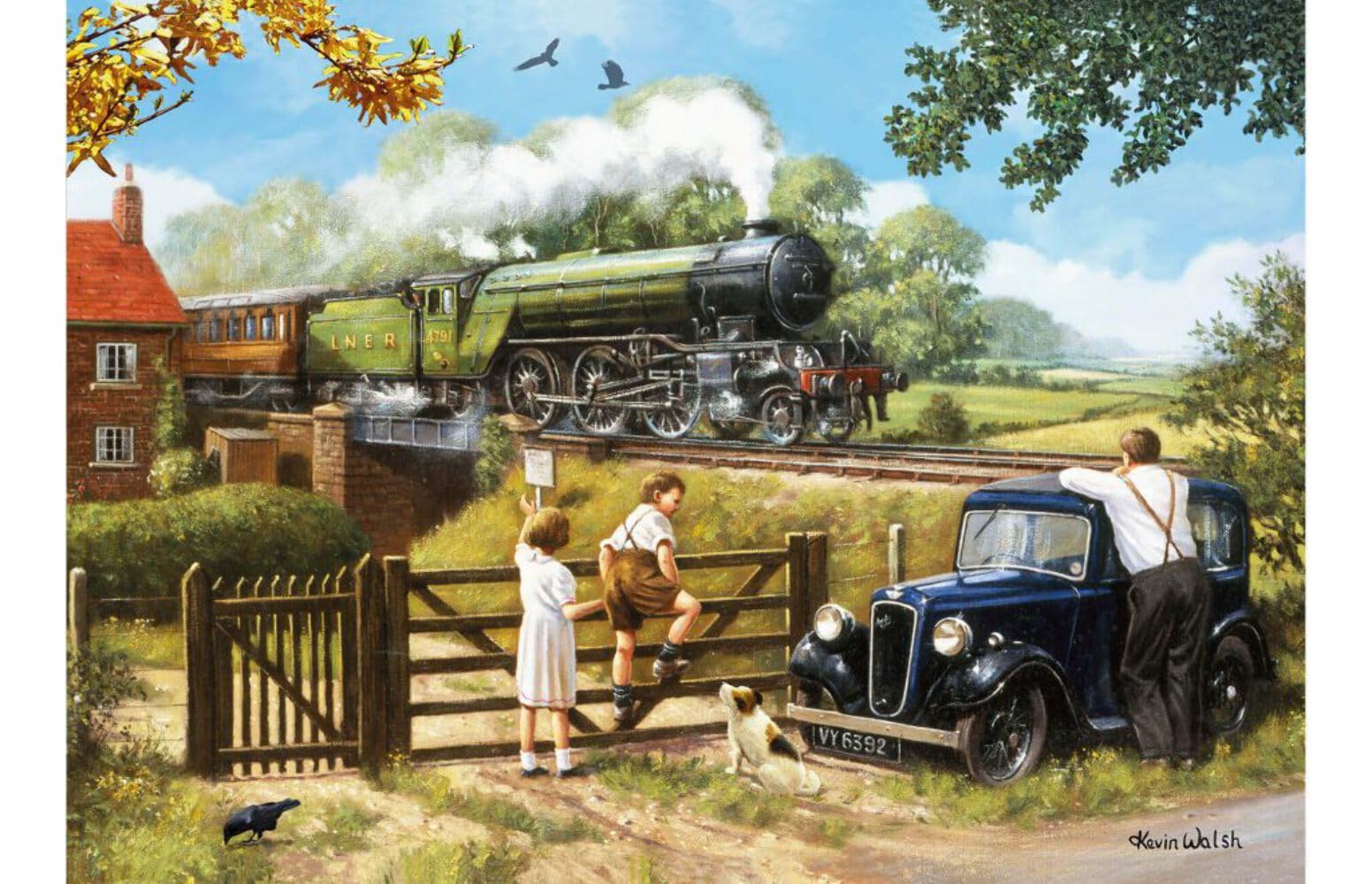 Kevin Walsh K33010 Nostalgia Passing by 1000 Piece Jigsaw Puzzle 70 x 50 cm