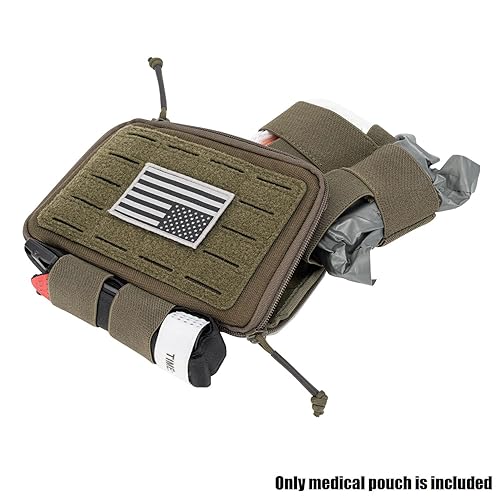 Dotacty Medical Pouch for Tactical/Duty Belt MOLLE Vest/Pack EMT