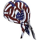 DANLCUPL DOO Rags Dew Rag Skull Cap Pirate Hat Cycling Bandana Motorcycle Biker Cooling Head Wrap Beanie Helmet Liner