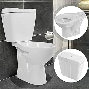 Inodoro con depósito sanitario de baño con caja exterior, 78 x ...