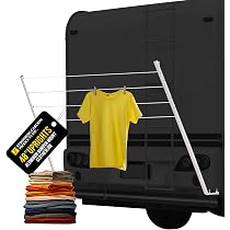 Amazon.com: Stromberg Carlson CL-100 RV Bumper Mounted Clothesline ...