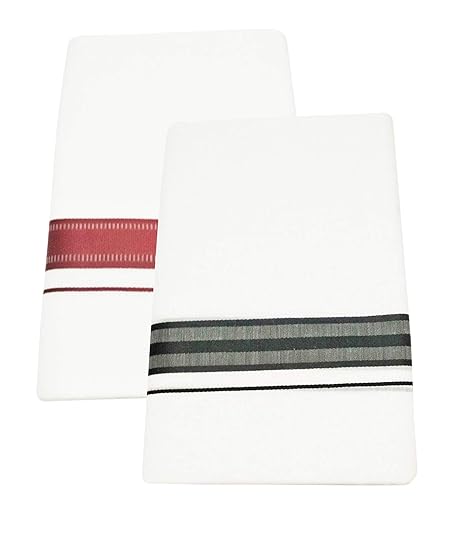 Men's Cotton Dhoti (White_Free Size)_150