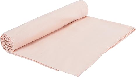 peach muslin blanket