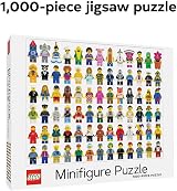 LEGO Minifigure Puzzle 1000-Piece Chronicle Books Brand LEGO view 2
