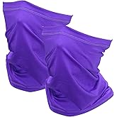 SHEVERCH pack Neck Gaiter Mask for Men Women UV Sun Protection Windproof Gator Face Cover Scarf Fishing Cycling Hiking Ski