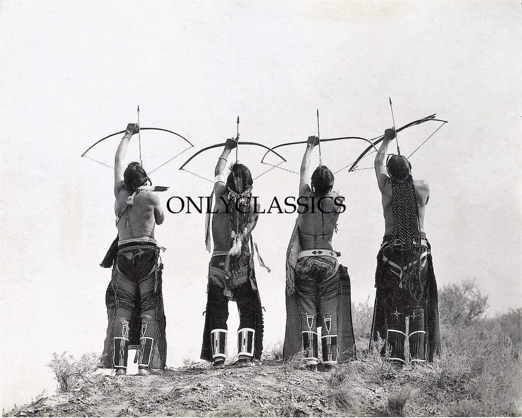 Photographs - OnlyClassics 1922 The Blackfoot Indian Song of The Arrows 8X10 Photo WANAMAKER Expedition