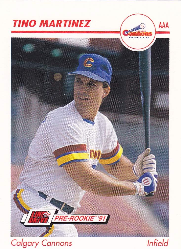 1991 TINO MARTINEZ RC ROOKIE CARD At Amazon s Sports Collectibles Store