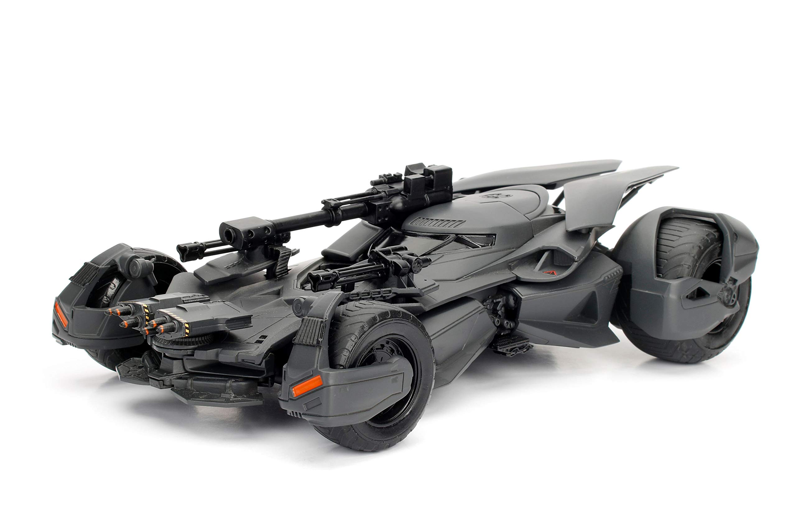 DC Comics 1:24 Justice League Batmobile Die-cast Car with 2.75" Batman Figure, Toys for Kids and Adults - Image 7