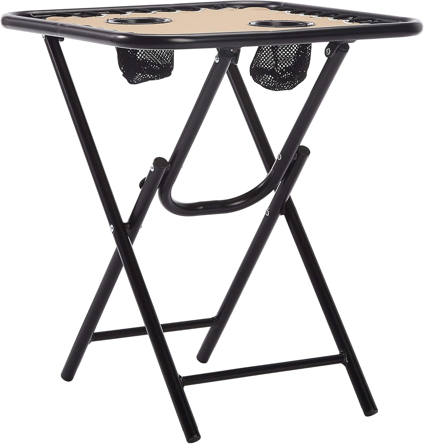  Basics Zero Gravity Chair with Side Table - Set of 2, Tan: Garden & Outdoor