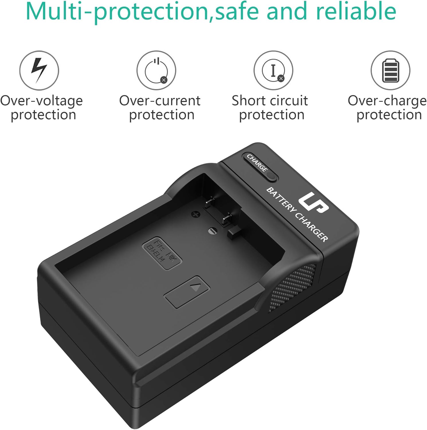 EN-EL14 EN EL14a Battery Charger, LP Charger Compatible with Nikon D3500, D5600, D3300, D5100, D5500, D3100, D3200, D5200, D5300, D3400, DF, Coolpix P7000, P7100, P7700, P7800 Cameras & More : Camera & Photo
