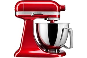 KitchenAid KSM3316XCA Artisan Mini Stand Mixer- Candy Apply Red, Candy Apple Red,3.5 quart