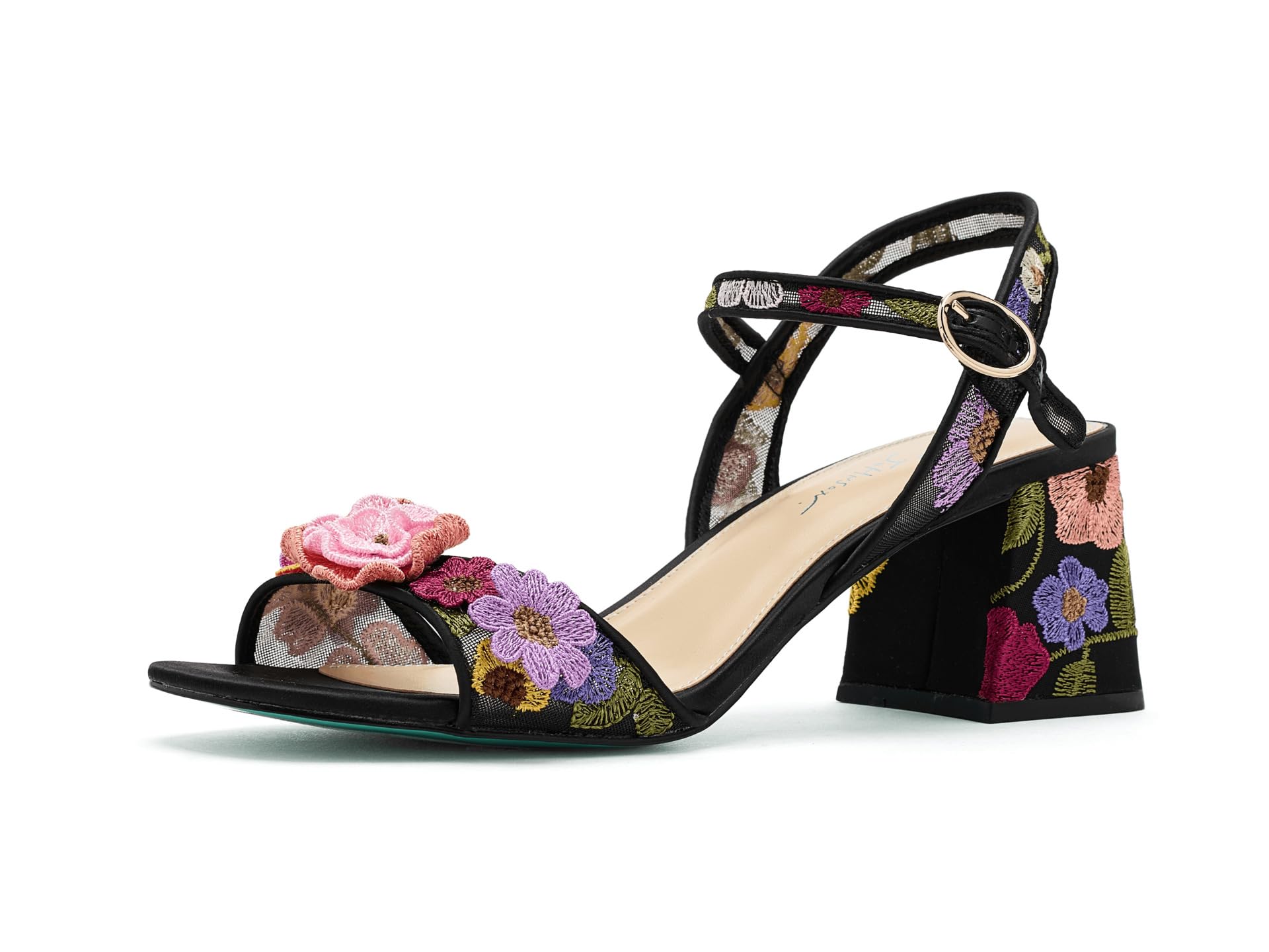 Betsey Johnson Women’s Blare, Black Floral, 9 Medium