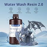 ANYCUBIC Water Washable 2.0 3D Resin 1kg Gray 405nm High Precision view 2