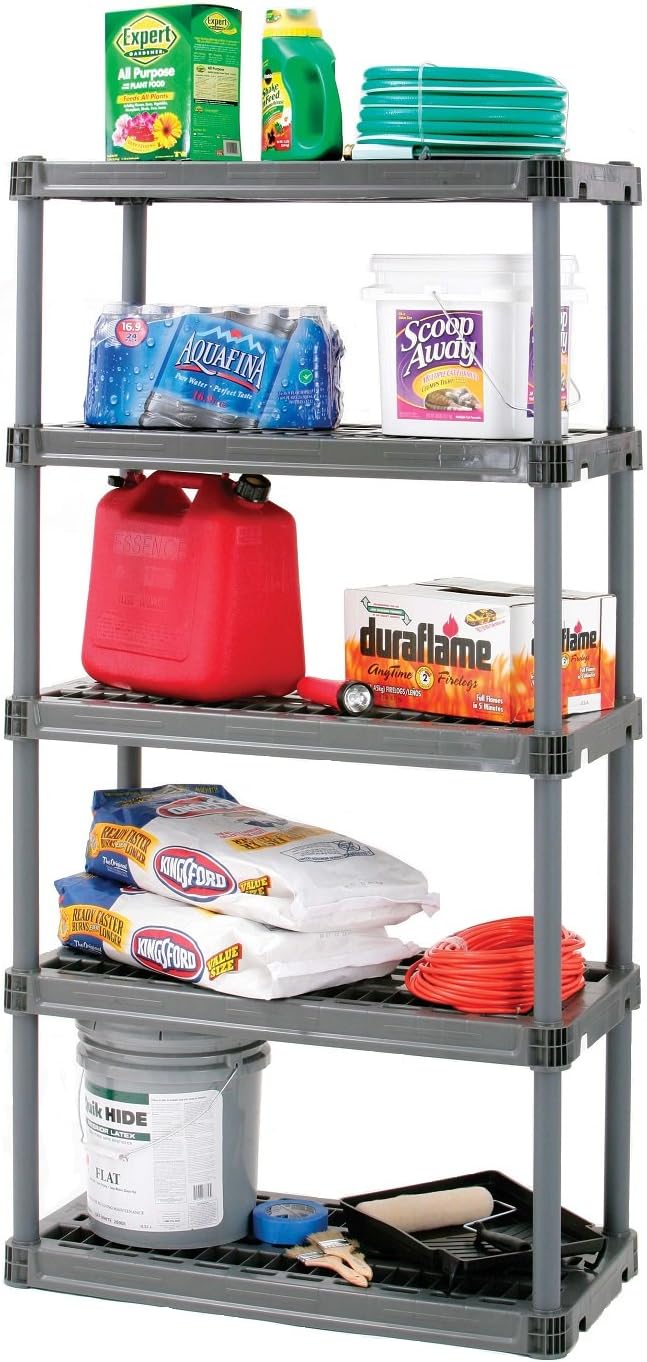 lowes storage racks on Amazon Com Plano Molding 9618 00 Heavy Duty Interlocking Shelving Home Improvement