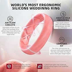 Egnaro Women’s Silicone Engagement Rings, Inner