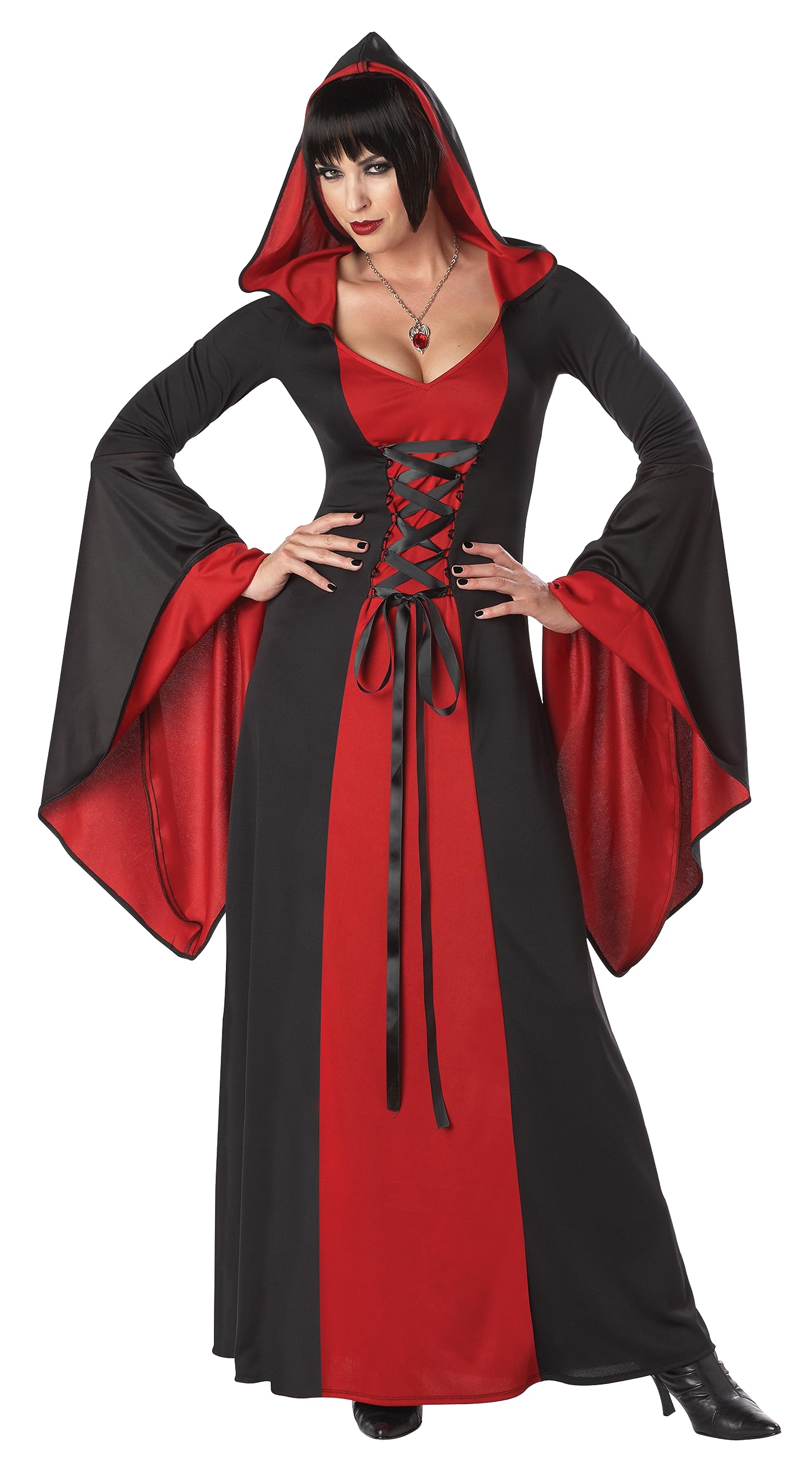Photo 1 of California Costumes Women's Deluxe Hooded Robe Costume Large