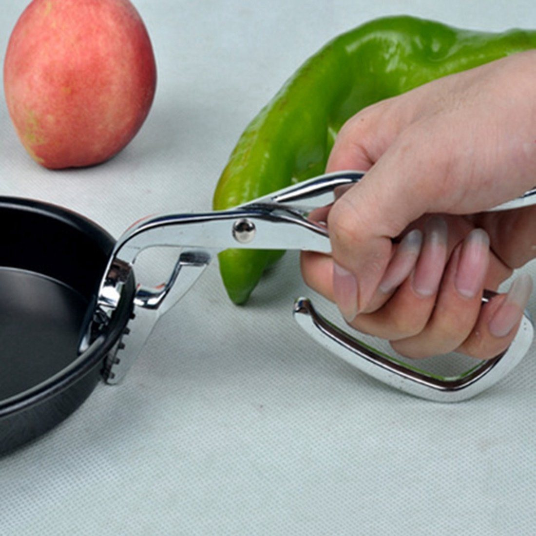 Compra freahap alicates pizza-sheet baking-pans pinzas para ...