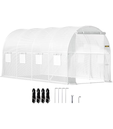 Tunnel de Jardin en Filet 300x45x45cm - Serre de Plantation pour