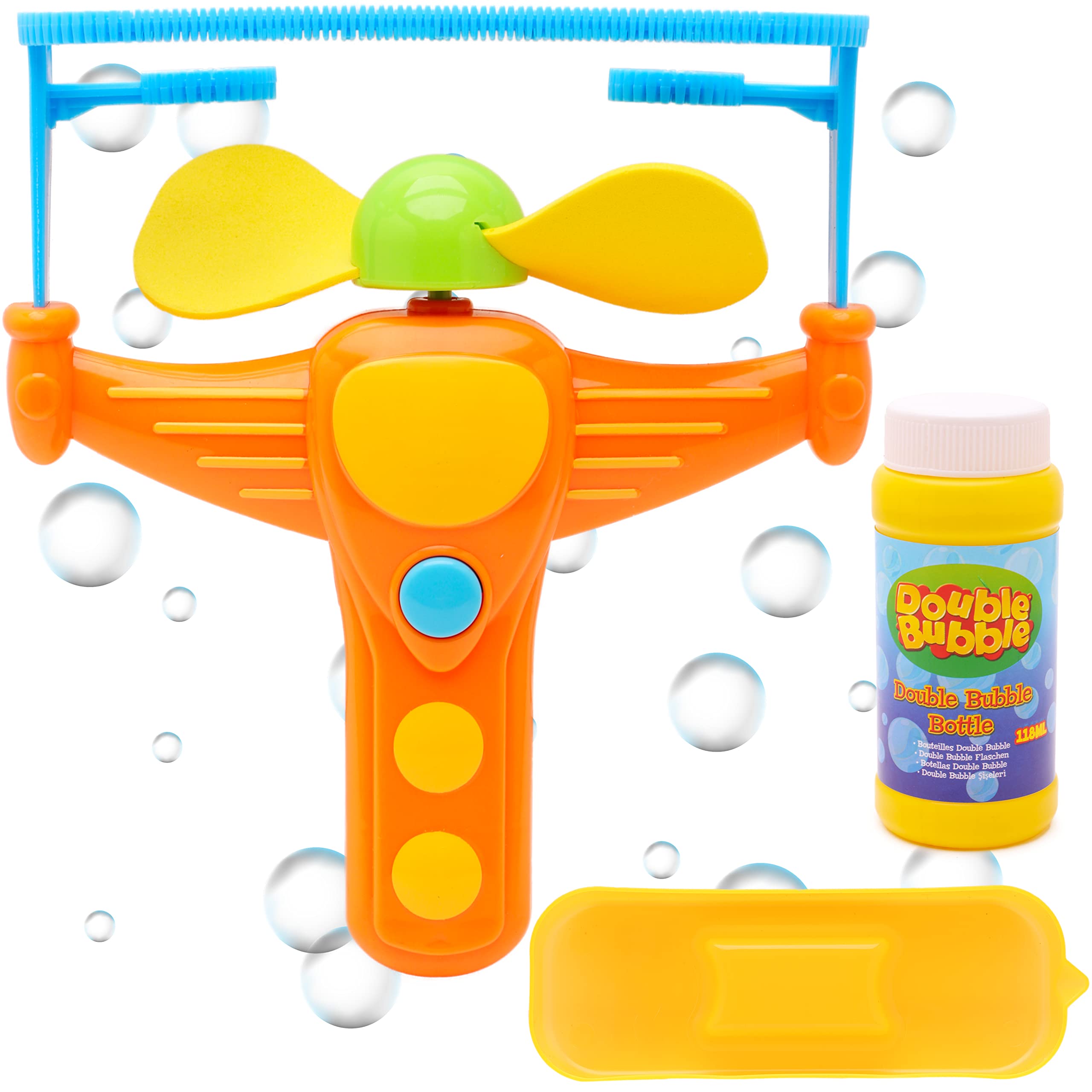 Toyland® Mega Bubbliser & Bubble Solution - Handheld Bubble Machine - Outdoor Toys - Garden Games
