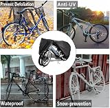 YOTOM Bike Cover 2 3 Bikes 2XL Outdoor Waterproof UV 50+ Lock Hole view 7