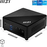 MSI Cubi 5 12M i7-1255U Barebone NUC Mini PC SFF HTPC Iris Xe Tbolt 4 WiFi 6E view 2