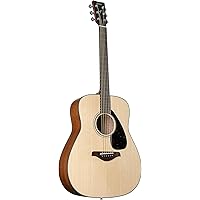 Yamaha FG800 M 6 String Beginner Guitar, Solid Spruce Top, Traditional Western Dreadnought, Rosewood Fingerboard & Bridge, Na
