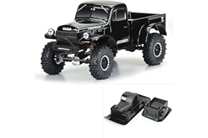 Pro-line Racing 1946 Dodge Power Wagon Black 12.3 WB Crawlers PRO349918 Car/Truck Bodies Wings & Decals