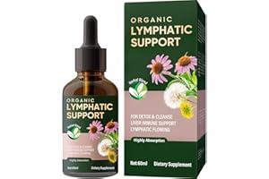 SUDOPOABAB Lymphatic Drainage Drops, Lymphatic System Support, Alcohol and Sugar Free Natural Herbal Medicine, Use for Surgery Recovery and Lymphatic Drainage Supplements, 2 Fl Oz