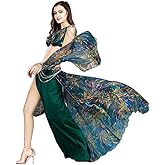 ROYAL SMEELA Belly Dance Costume - Women's Belly Dance Skirt, Bra, Belt, Shawl & Bracelet