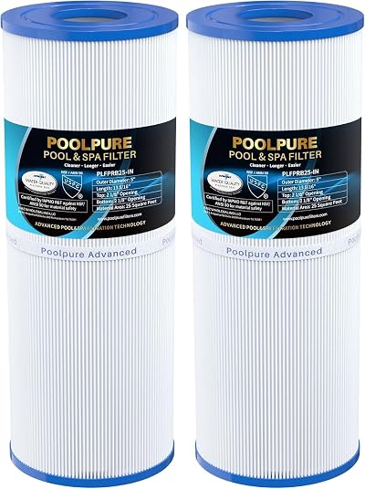 POOLPURE Spa Filter for Unicel C-4326 Filbur FC-2375 Pleatco PRB251N