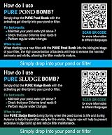Evolution Aqua Pure Duo Pack Pond Bomb & Sludge Bomb Pond Treatment view 5