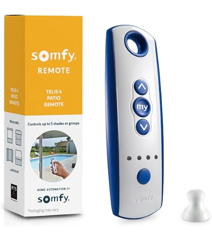 somfy Telis 16 RTS Controle remoto puro com tela, 16 canais