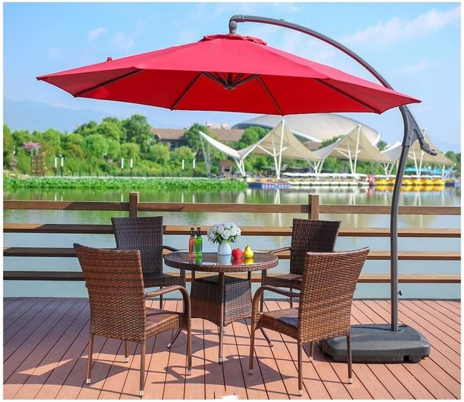 10 Mejores Conjunto Mesa Y Sillones De Jardín Con Parasol 2020