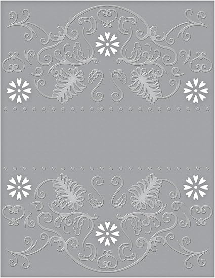 flora floral emboss