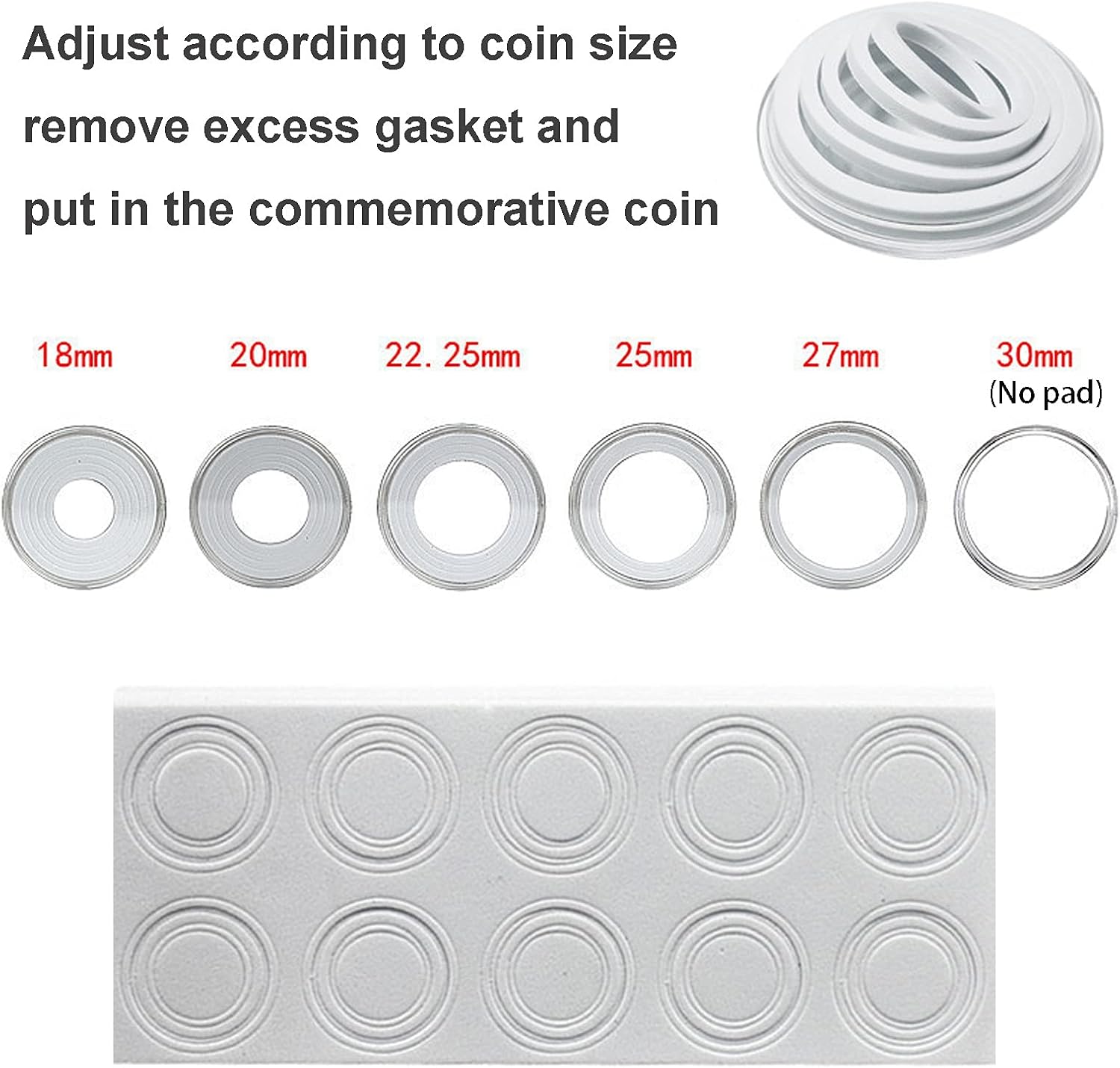 Wooden Coin Capsules Holder, Coin Storage Box Coin Collection Holder with Lock, Coin Collector Organizer Container Coin Display Commemorative Collection Case for 40 Coins and 100 Banknotes : Office Products