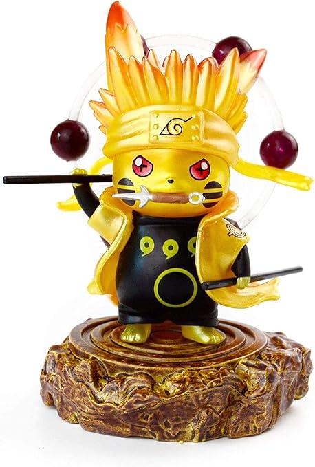 Amazon ピカチュウ アクションフィギュア コスプレ ナルトうずまきナルトモデル アニメフィギュア おもちゃ 漫画ゲームキャラクター 人形の 誕生日おもちゃ デコレーションクリエイティブギフト フィギュア ドール 通販