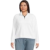 Mod-O-Doc Women's 1/2 Zip Funnel Long Sleeve Sweatshirt