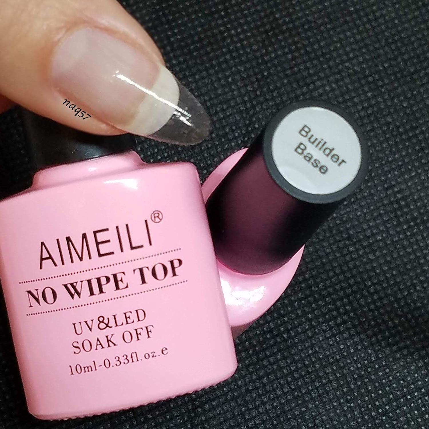 AIMEILI Builder Base Gel Quick Extension Nail Enhancement Reinforce Lacquer Soak Off UV LED Gel Nail Polish : Beauty