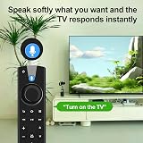 QINCINA Replacement Voice Remote for AMZ Smart TV Stick/Cube & Insignia Pioneer view 3