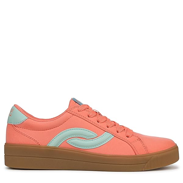 RYKA WOMENS VIV NEXT COURT INSPIRED SHOES CORAL MINT 6 M