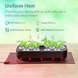 LERWAY Seedling Heating Mat with Digital Thermostat NTC Probe 52x25cm view 4