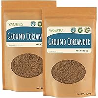 Yamees Coriander Powder – Coriander Spice Bulk - Ground Culinary Coriander - 20 Oz (10 Oz Each)
